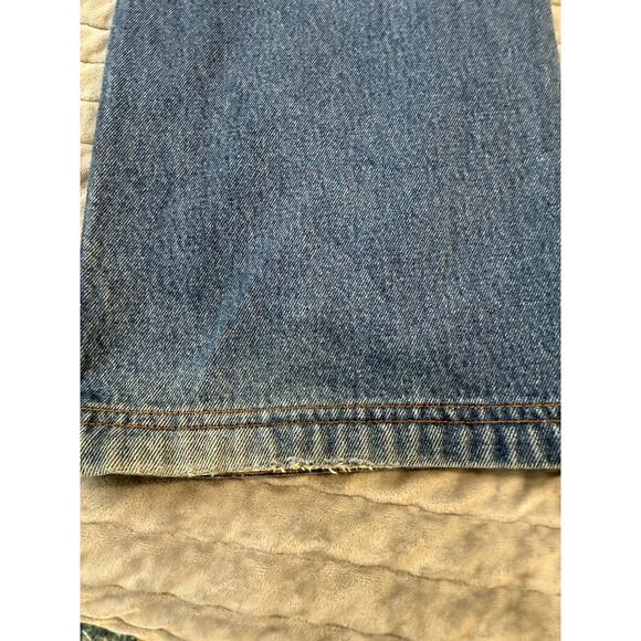 Duluth Trading Men’s Jeans Relaxed Blue Casual 40x32. Frayed. - Picture 4 of 7